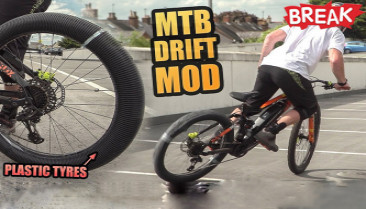 The mountain bike drift modification